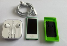 Schöner Apple iPod Nano 7. Generation 16GB Grün Türkisblau Podcast Radio