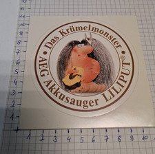 Aufkleber "AEG Akkusauger