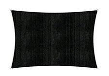 LUMALAND Sonnensegel 5x7 HDPE Sonnendach UV Schutz Balkon Terrasse Sonnenschutz