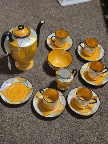 Art deco stil glanzware - deco,