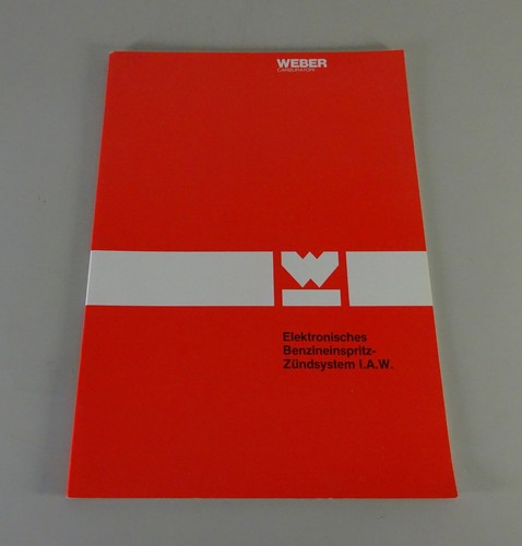Werkstatthandbuch weber w - weber, i.a.w