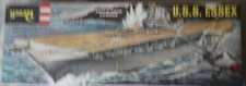 REVELL   H-353   1 : 530    USS Essex Flugzeugträger + OVP - teilweise gebaut