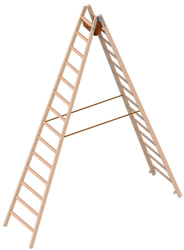 Layher 1038 holzstehleiter - layher,