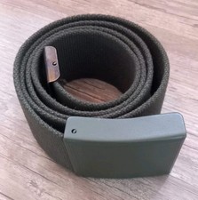 BUNDESWEHR GÜRTEL / BW FELDKOPPEL TEXTIL OLIV 90 cm