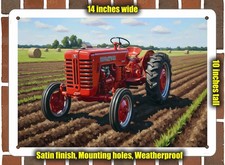 Metal Sign - 1961 Farmall D