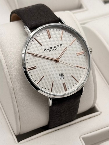 Akribos xxiv quartz herrenuhr - xxiv,