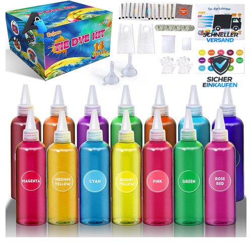 Batikfarben set farben 80ml - set,
