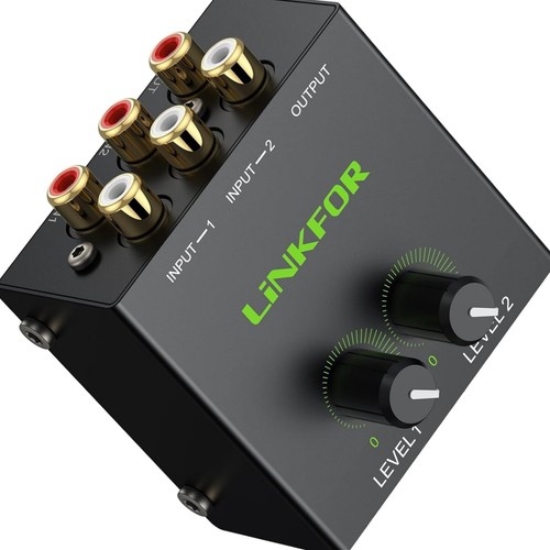 Audio mixer stereo passiver - stereo,
