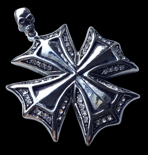 Edelstahl anhänger 316l kreuz - 316l,