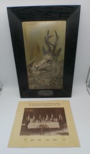  alt antik Ehrenpreis & Foto 150 Jahre Schützengilde Swinemünde 1925 Świnoujście