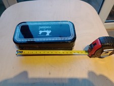 Alte Dose PHOENIX Blechdose schwarz für Teile / Zubehör Nähmaschine antik retro