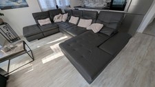 Ledersofa wohnlandschaft couch - ledersofa,