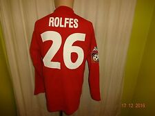 Werder Bremen Kappa Langarm Matchworn Trikot 2001/02 + Nr.26 Rolfes Gr.L- XL TOP