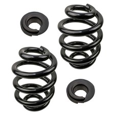 Fahrwerksfeder Set hinten für VW T5 Transporter Bus Kasten + Federunterlage