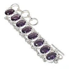 Lila Amethyst Edelstein 925