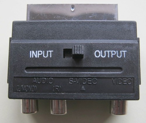 Scart adapter av - 1x,