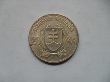 Slowakei 20 Kronen 1939 Jozef