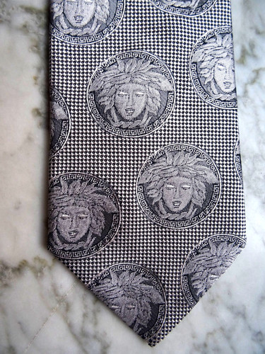 Versace krawatte 100 seide - 100%,