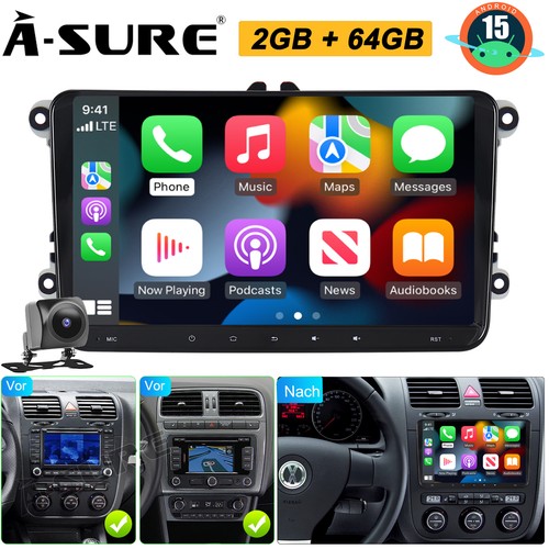 Android 15 autoradio - 9",