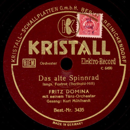 Fritz domina mühlhardt das - &,