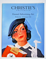 Christi´es Amsterdam Email Reklame Kunst  18.2.98 Katalog und Ergebnisliste