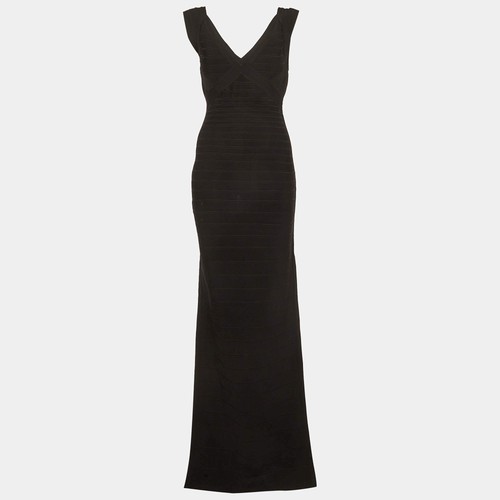 Herve leger black stretch knit - herve,