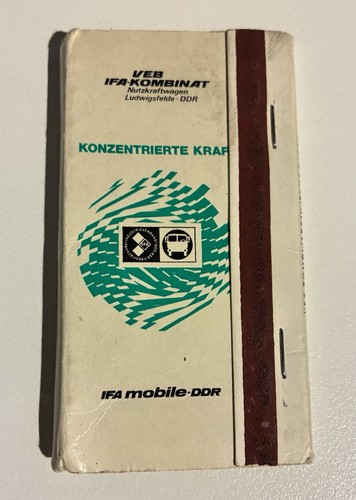 Ddr streichholzbriefchen ifa - ddr,