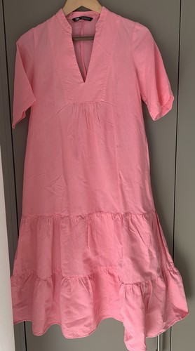 Zara kleid pink größe - kleid,