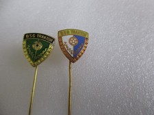 Anstecknadel Fußball " BSG Traktor Ziltendorf Gold & Bronze "