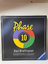 Phase 10 Das Brettspiel von Ravensburger vollständig Ecke Eingerissen