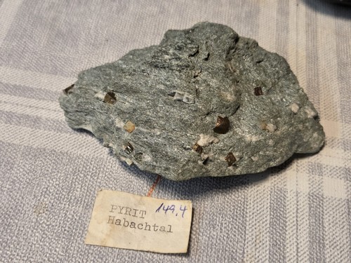 Pyrit aus dem - , habachtal