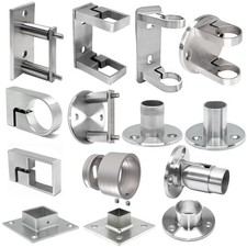 Flansch Bodenflansch Wandanker Bodenanker Geländer Balkongeländer Pfostenhalter