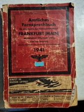 Amtliches Fernsprechbuch Frankfurt (Main) 1941