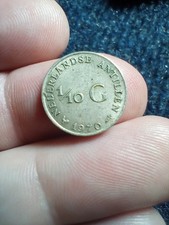 Netherlands 1970 1/10 Gulden