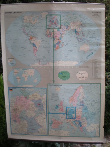 Staaten erde welt - staaten, karte