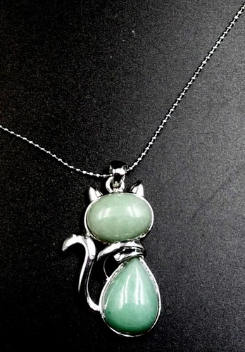 Kette mit katze anhänger - kette,