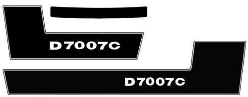 Deutz d7007c aufkleber logo - deutz,