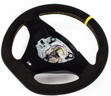 Abgeflacht Lenkrad ALCANTARA für BMW M-Lenkrad  E90,E91 NEU ALCANTARA GELB RING