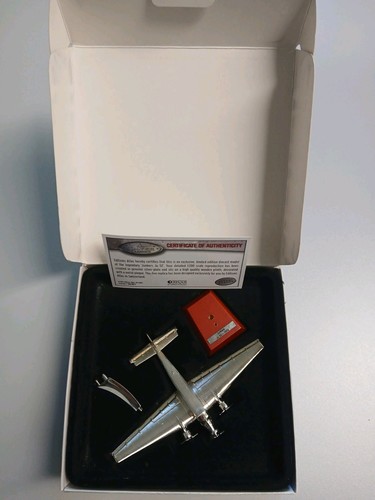 Flugzweugmodell versilbert - -,