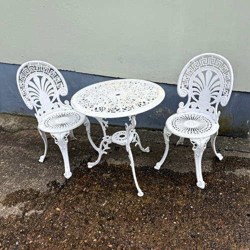 Weißes tlg bistro set - 3-tlg., bistro-set