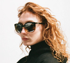 Vuarnet Sunglasses VL000200527184 LEGEND 02 VL0002 Black- Tortoise + Skilynx