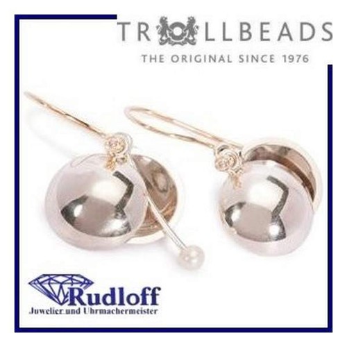 Trollbeads bead aus - bead, (ohrringe)