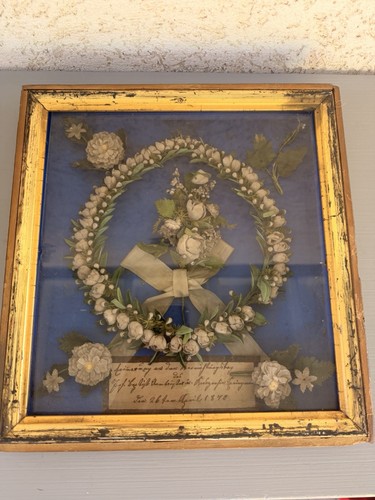 Hochzeitskranz von 1870