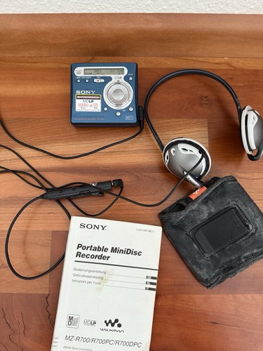 Sony r700 walkman - sony, minidisc
