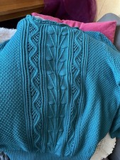 Damen Pullover Winterpullover Gr 50 Himmelblau Von Lola Paltinger