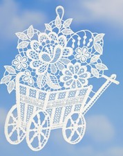 Fensterbild Weiß Plauener