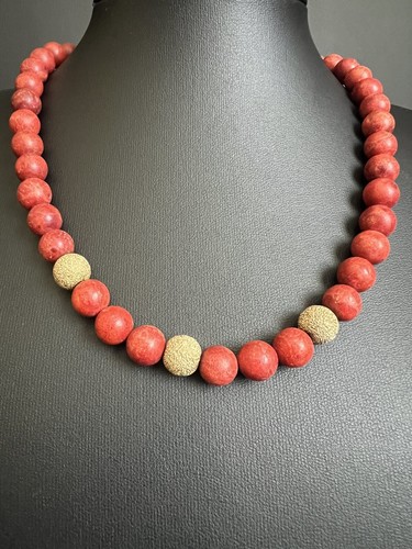 Vintage seltene korallenkette - ,