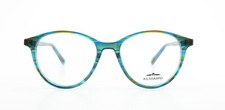 KILSGAARD Brille STOKEY 4992 Panto Blau Türkis Acetat  Handmade Japan Unisex M