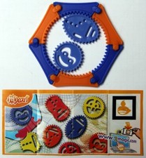 (2012) "orange und blau" aus Serie: "Mixart, Spirographen" mit BPZ