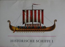 6 Kunstkarten  Motiv Schiffe Historische Segelschiffe in e. Mappe     A25-43
